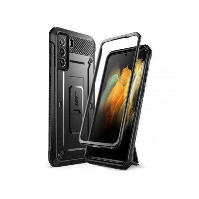 Husa Premium Supcase Unicorn Compatibila Cu Samsung Galaxy S21, Negru